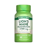 Lion's Mane 2,100 mg - 50 Cápsulas